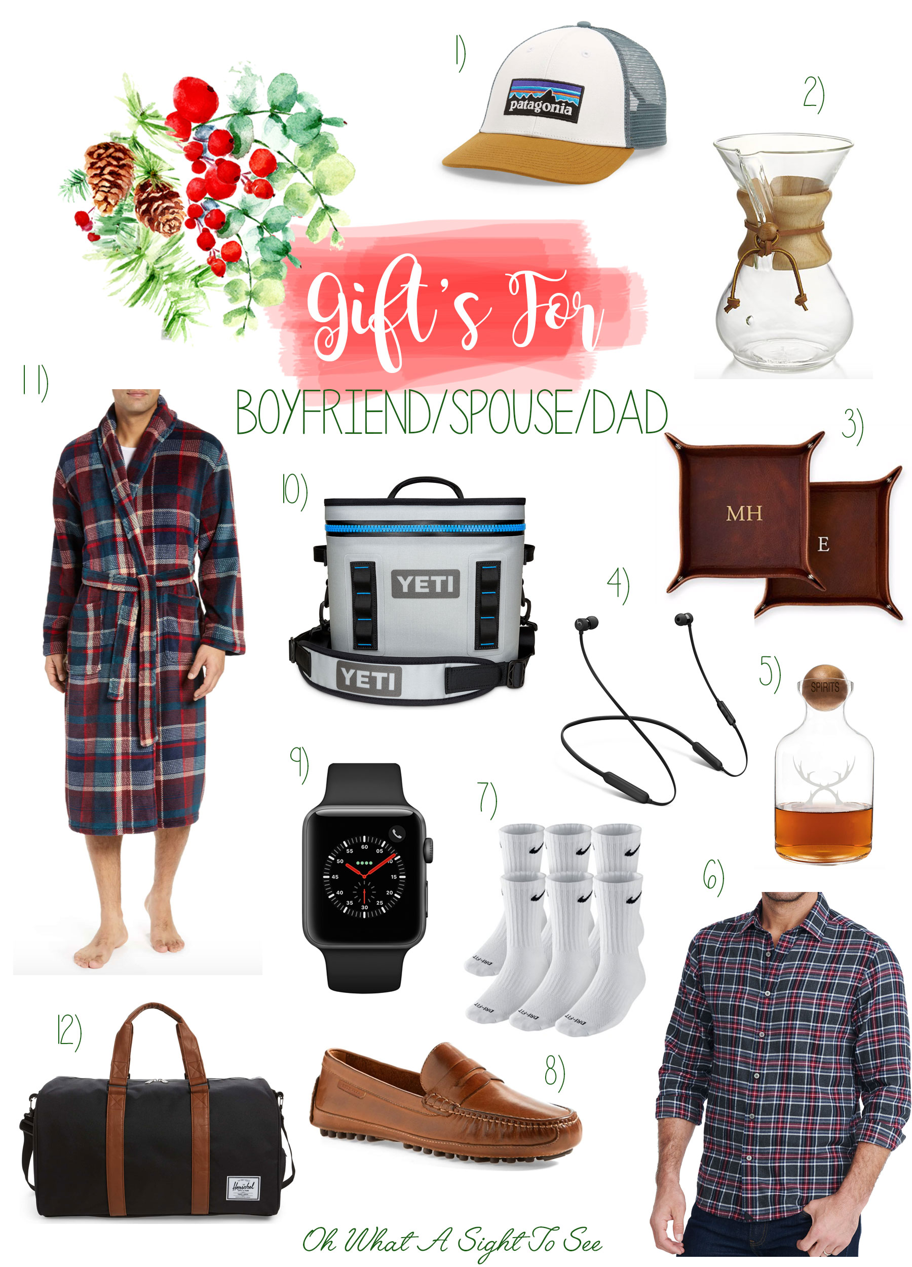 2018 Gift Guide For Your Boyfriend/Spouse/Dad - Oh What A Sight To See